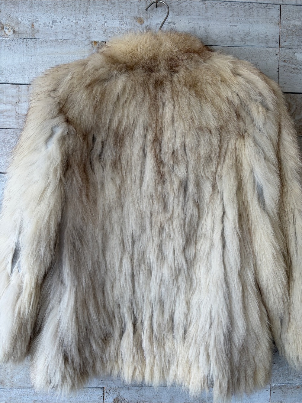 Saga Fox Blue Fox Fur coat - Picture 13 of 14